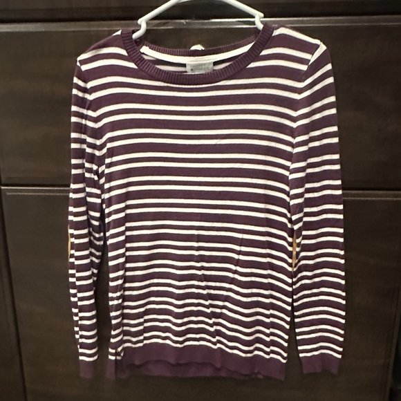 Market & Spruce Aubree Elbow patch sweater - Picture 2 of 5